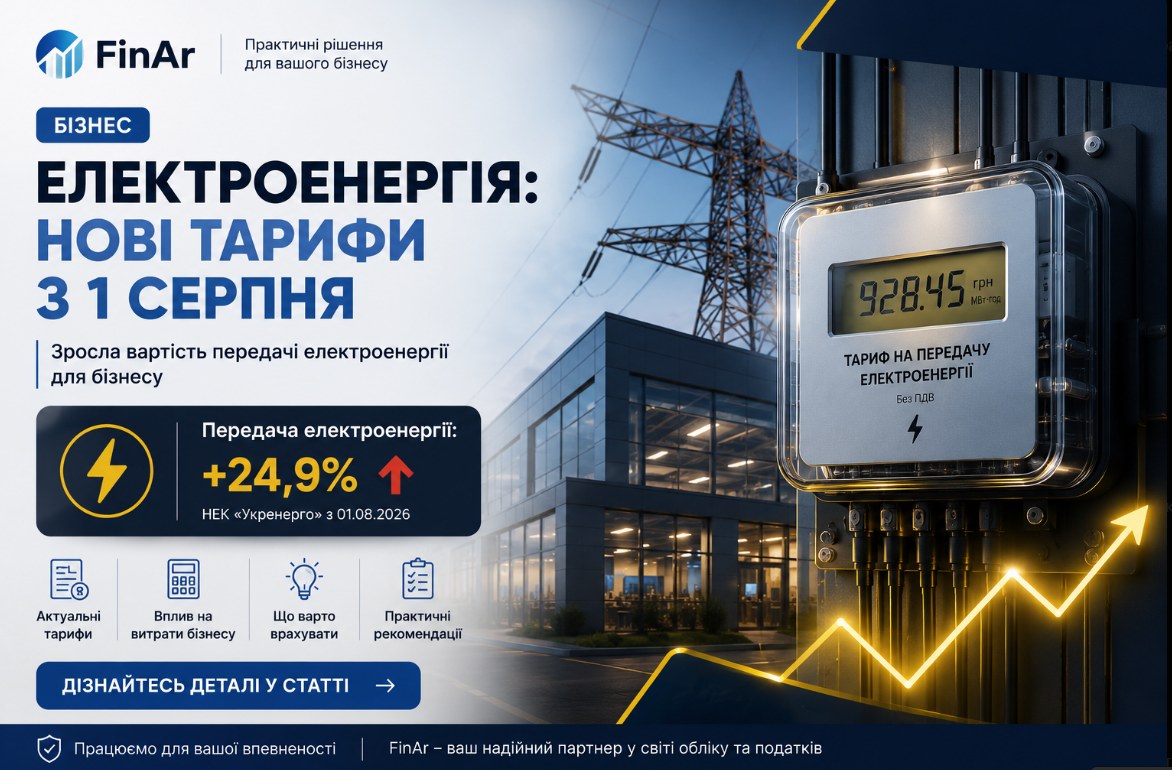 Електроенергія для бізнесу дорожчає: що змінилося з 1 серпня та як це вплине на витрати