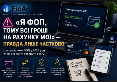 ⚠️ «Я ФОП, тому всі гроші на рахунку мої»: що насправді можна оплачувати у 2026 році