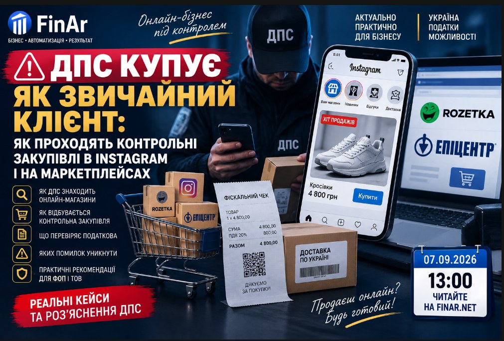 Контрольна закупівля ДПС: як податкова перевіряє онлайн-продажі та що робити бізнесу